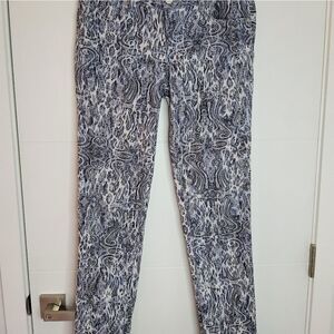 Cache Women Fashion Slim Fit Skinny Embroidered Jeans Size 6